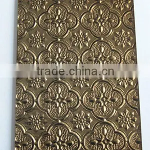 Large Sheet Mirror , Patterned Glass Mirror Sheet thumbnail-1