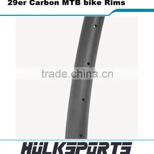 Cheap 29er Mtb Carbon Rims Wheels Tubeless 30mm Width Mountain Bike Carbon Rims 3K/UD Hookless 29 Carbon Rim thumbnail-4
