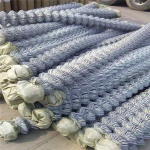 High Quality Factory Direct Sales PVC Coated Galvanized Chain Link Fence thumbnail-5