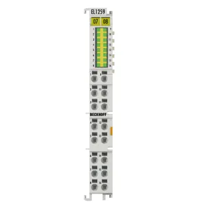 Beckhoff EL1259 EtherCAT Digital Input Output Terminal 8DI 8DO 24V DC Multi-Timestamp High-Speed I/O Module thumbnail-1
