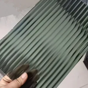 Tinted Figured Glass, Color Muro Pattern Glass for Bathroom thumbnail-3