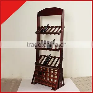 2016 Wooden Wine Rack, Wine Display Rack, Solid Wine Rack Wood thumbnail-1