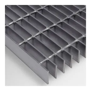 Steel Grating, Photovoltaic Platform Walkway, Step Treads, Stainless Steel Drainage Channel Covers, Catwalks, Hot-dip Galvanized Steel Grating thumbnail-1