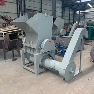 China Manufacturer Plastic Crusher Machine | Screw Discharge Plastic Shredder |Plastic Film Granulator|Plastic Lumps Shredder thumbnail-2