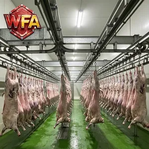Customizable Industrial Hog Slaughter System Integrated Overhead Conveyor Rail Complete Pork Slaughterhouse Equipment With HACCP Standard thumbnail-5