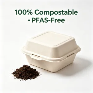 100% Biodegradable Pulp Candy Box, Wedding Gift Box, Custom Logo, Stackable Design for Efficient Storage thumbnail-2