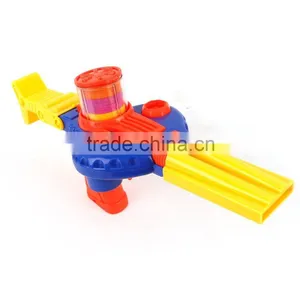 Air Soft Electric Round Bullets Toy Flying Saucer Guns MT900009 thumbnail-3