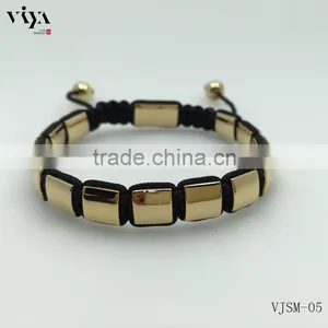 Viya Luxury Mens Bracelets With Charm Square Beads Chinese Knot thumbnail-4