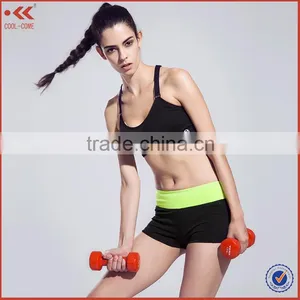 Custom Activewear Sports Ladies Gym Jogger Shorts thumbnail-5