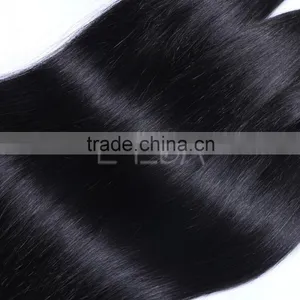 Alixpress Unprocessed Remy Human Hair Silky Straight Wave Grade 7A 100% Virgin Malaysian Hair Pre Braided Hair Weaving thumbnail-3
