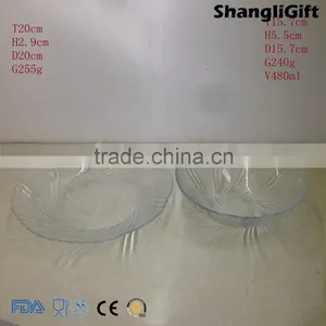 Glass Dish Food Vegetable and Fruit Bowl thumbnail-1