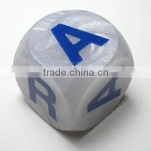 Pearl Custom 6 Sided Big Plastic Dice thumbnail-1
