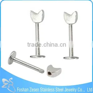 2016 Stainless Steel 16g Lip Rings Piercing Labret Jewelry Piercing Labret Studs thumbnail-3
