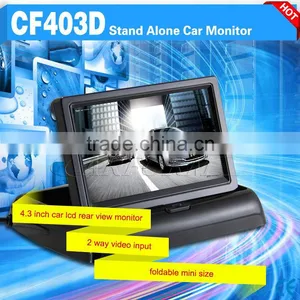 Stand Alone 4.3 Tft Lcd Rearview Car Car Lcd Monitor Mini tv thumbnail-1
