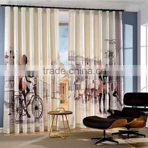 Factory Price Printed Curtain Fabric thumbnail-2