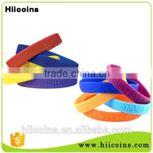 Factory Direct Sales Colorful Custom Bracelet Silicone thumbnail-5