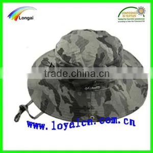Camouflage Fishing Hat & Cap thumbnail-1