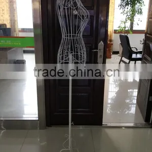 Cheap Half-body Female Mental White Mannequin Dress Show Factory thumbnail-4