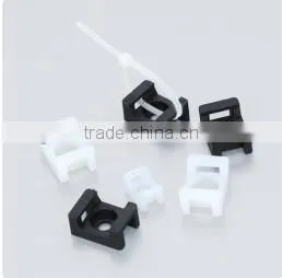 Plastic Saddle Type Nylon Cable Tie Mounts With UL thumbnail-1