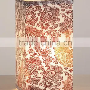 Energy Saving E14 Light Source and CE Certificate Standard Table Lamp With Fabric Shade thumbnail-1