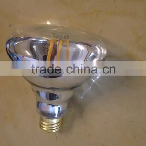 ANTIQUE R80 LED FILAMEN BULB LIGHTS LED LIGHTING MIRROR 4WATT 6W BRASS BASE E26/E27 110V 230V thumbnail-1