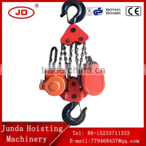 China Supplier Instock 380V/3phase DHS Series 6M 10TON Electric Chain Hoist Factory Price Hoist thumbnail-4