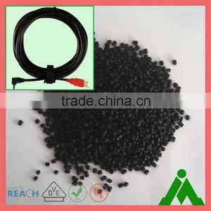 Elastic PVC Plastic Pellets for Wire and Cable GB/T8815-2008 GB/T25088 thumbnail-1