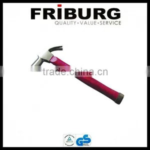 BRITISH TYPE CLAW HAMMER WITH WOODEN HANDLE thumbnail-1