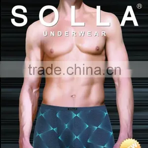 Compression Fitty Basic Mens Underwear Boxers;wholesale Men Penis Boxer Briefs thumbnail-1