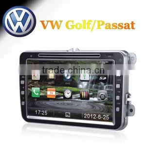 8 Inch Car Radio 2din Gps With 3g Ipod for VW Golf thumbnail-1