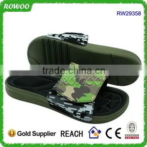 Wholesale Spa Pu Slippers Men Indoor Eva Sandal Memory Foam Home Slippers thumbnail-3