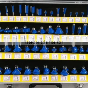 TC-050A 50PCS TCT Router Bit Set Quarter Inch In Aluminum Gift Box For DIY Market Quality Choice thumbnail-2