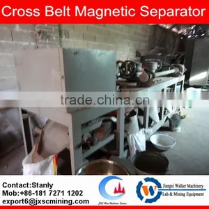 Cross Belt Magnetic Separator for Coltan Tantanum Tin Concentrate Refining thumbnail-1