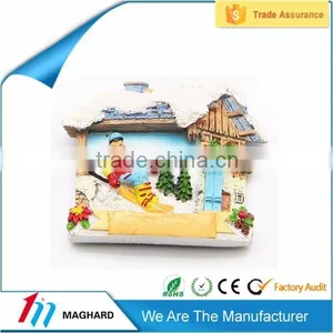China Supply Directly OEM Customized Resin 3d Fridge Magnets/ Tourist Souvenir Fridge Magnet thumbnail-3