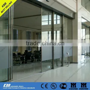 CE Certificate Automatic Telescopic Tempered Glass Sliding Door thumbnail-4