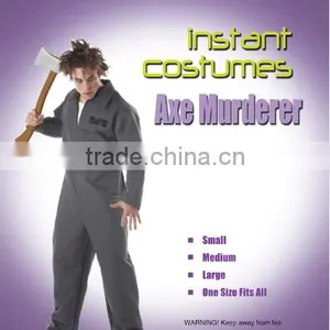Halloween Party Costumes Axe Murder Fancy Dress Classic Hot Movie Costumes Carnival Clothes thumbnail-6