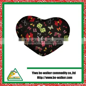 Bow Printing Heart Shape Cushion,Promotive Gift Cushion thumbnail-1