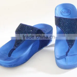 Fashion Shoes Woman Fipflop Wedge Heel thumbnail-3