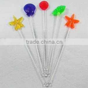 Marine Animal Swizzle Stick / Muddler / Plastic Marine Animal Stirrer / Drink Stirrer thumbnail-1
