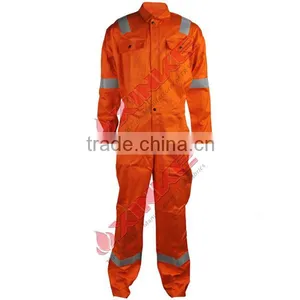 EN11612 Durable Eco-friendly Flame Retardant Anti-static Workwear for Industry Uniform thumbnail-1