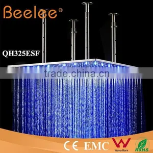 Ceiling Mounted Rainfall Shower Head Bathroom Rain Shower thumbnail-6