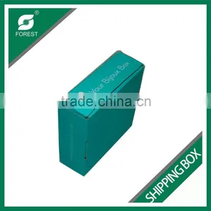 SINGLE WALL DOUBLE SIDES PRINTING SHIPPING BOX FLAT PACK PACKING BOX DESIGN thumbnail-5