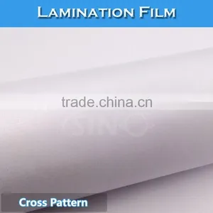 SINO Cross Pattern Cold Lamination Protective PVC Film Foil thumbnail-5
