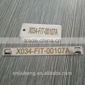 Lasered Stainless Steel Marker Plated thumbnail-1