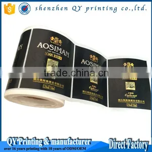 Custom UV Embossing Stamping Personalized Wine Labels Manufacturers thumbnail-2