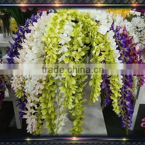 Artificial Wisteria Silk Flower Wall Decoration thumbnail-2