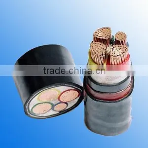 Fire Proof Low Halogen Power 0.6/1kv Voltage Cu Copper Conductor 4 Cores PVC Insulated PVC Sheath Cable Electric thumbnail-1
