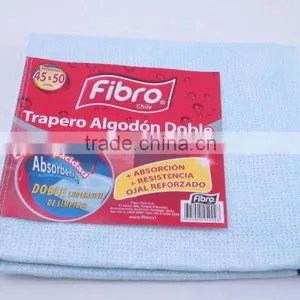100%cotton Stitch Bonded Nonwoven Cotton Floor Wiping Rags thumbnail-1