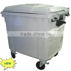 Industrial Square Large Outdoor Garbage Bin With Wheels Quality Choice thumbnail-2