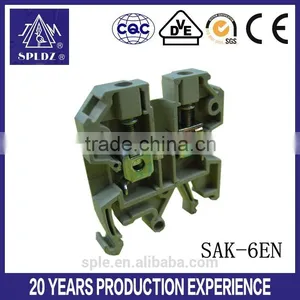 800V/41A SAK Din Rail Terminal Block SAK-6EN thumbnail-1